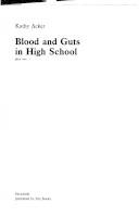 Blood and guts in high school plus two