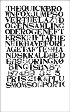 The quick brown fox jumps over the lazy dog : en samling oder og en efterskrift