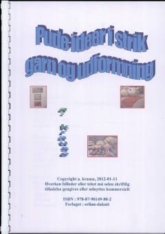 Pudeideer i strik - garn og udformning