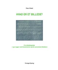 Hvad er et billede? : fire billedbegreber og et opgør med illusionismen og den semiotiske billedteori