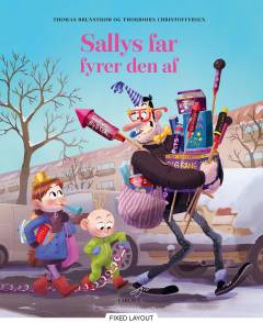 Sallys far fyrer den af