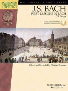 First lessons in Bach : 28 pieces