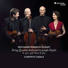 String quartets dedicated to Joseph Haydn : K. 421, 458 "Hunt" & 464