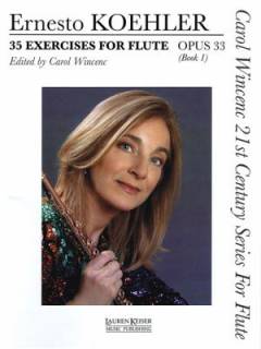 35 exercises for flute opus 33. Book 1 : 15 easy exercises