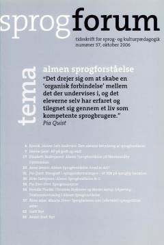 Almen sprogforståelse