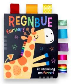 Regnbuefarver! : en sansebog om farver!