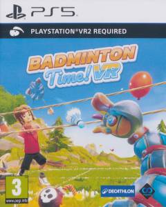 Badminton time! VR