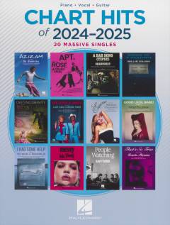 Chart hits of 2024-2025 : piano, vocal, guitar