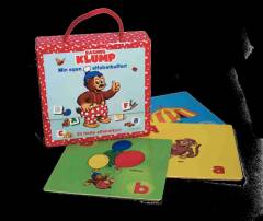 Rasmus Klump : min egen alfabetkuffert : 30 flotte alfabetkort