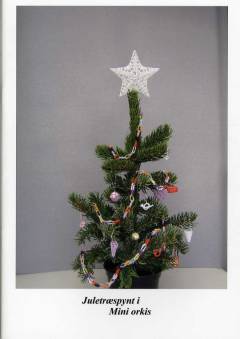 Juletræspynt i mini orkis