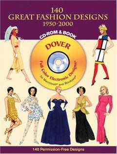 140 great fashion designs, 1950-2000 : cd-rom and book