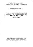 Antyk we współczesnej poezji polskiej : (1956-1980)