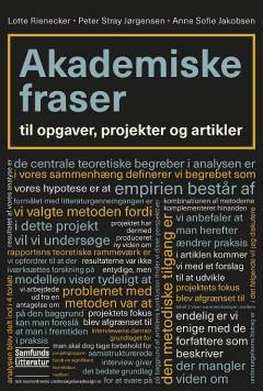 Akademiske fraser til opgaver, projekter og artikler