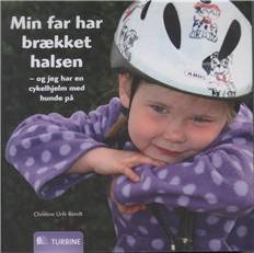 Min far har brækket halsen - og jeg har en cykelhjelm med hunde på