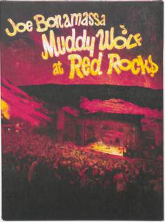 Muddy wolf at Red Rocks