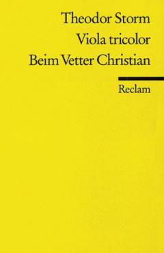 Viola tricolor: Beim Vetter Christian : Novellen