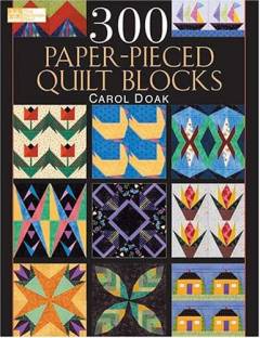 300 paper-pieced quilt blocks