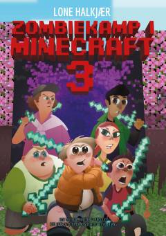 Forside til bogen Zombiekamp i Minecraft 3
