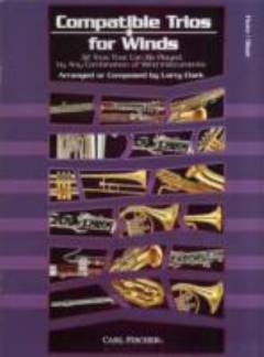 Compatible trios for winds : 32 trios that can be played by any combination of wind instruments : \flute, oboe\