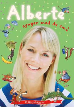 Alberte synger med de små