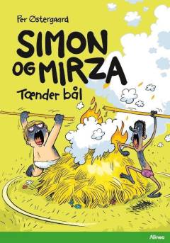 Simon og Mirza tænder bål