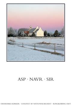Danmarks kirker. Bind 18, Ringkøbing Amt. 4. bind, hft. 24 : Kirkerne i Asp, Navr, Sir