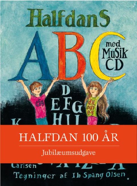 Halfdans abc med musik cd