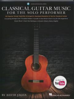 Classical guitar music for the solo performer