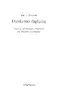 Danskernes dagligdag : træk af udviklingen i Danmark fra 1960erne til 1990erne