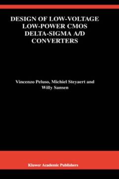 Design of low-voltage low-power CMOS delta-sigma A/D converters