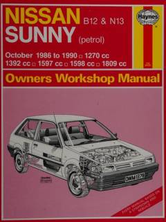 Nissan Sunny : service and repair manual